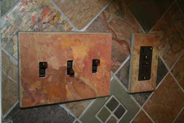 Slate toggle and decora switch covers